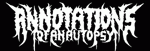 Annotations Of An Autopsy