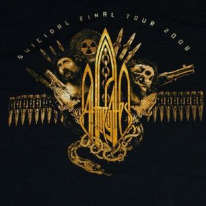 At The Gates - Suicidal Final Tour 2008 T-Shirt