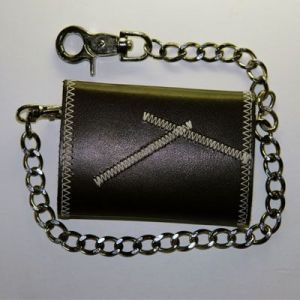 Mot�rhead - Ketten-Geldtasche aus Leder
