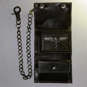 Mot�rhead - Ketten-Geldtasche aus Leder