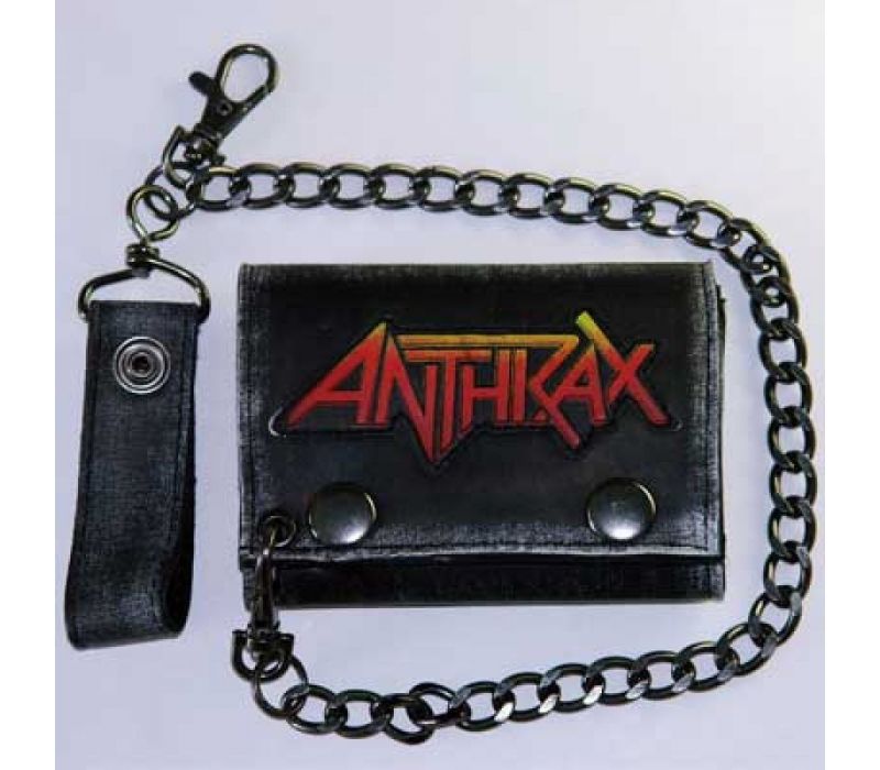Anthrax - Logo Ketten-Geldtasche