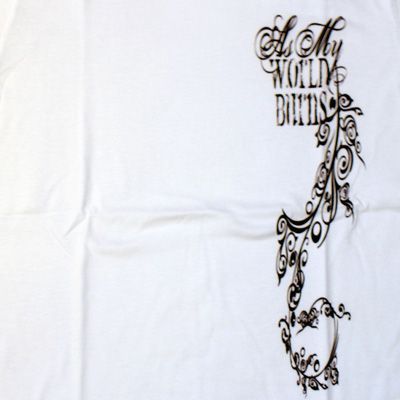 As My World Burns  - Logo Girlie Shirt