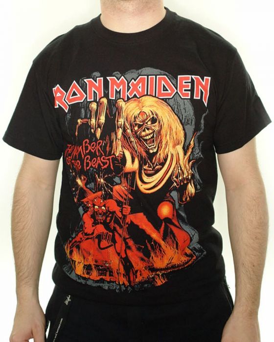 Iron Maiden - Number Of The Beast Graphic T-Shirt