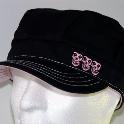 Misfits - Skull Logo Newsboy Cap