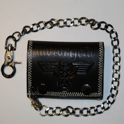 Mot�rhead - Ketten-Geldtasche aus Leder