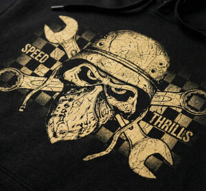 Gasoline Bastard Hoodie X-Large Black