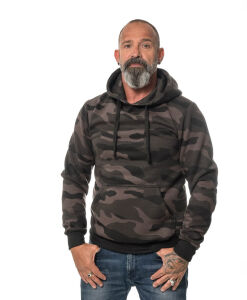 Heavy Hoodie  L Dark Camo