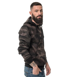 Heavy Hoodie  L Dark Camo