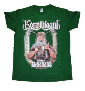 Korpiklaani - Beer Beer green RD T-Shirt Large