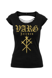 VARG - Zeichen Back Cut (Premium Girlie Shirt) Medium