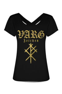 VARG - Zeichen Crossed Back (Premium Girlie Shirt) Small