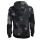 Winter zipped Hoodie Night Camo S