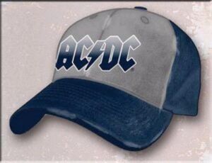 ACDC - Logo distressed flex cap
