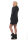 Hooded zipped Sweater dress  Black XS