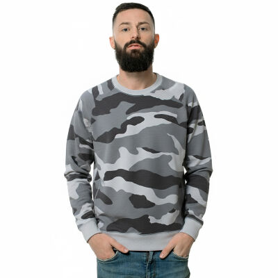 Camo Crewneck Sweatshirt