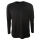 Herren blank heavy Longsleeve Shirt Schwarz XX-Large