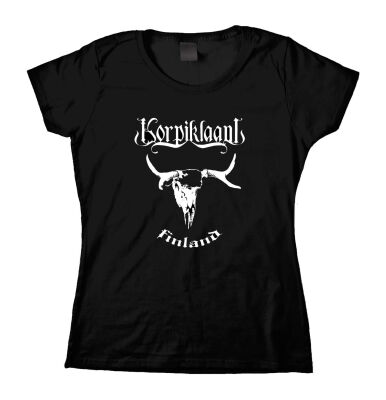 Korpiklaani - Finland Girlie T-Shirt Small