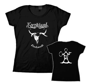 Korpiklaani - Finland Girlie T-Shirt Small