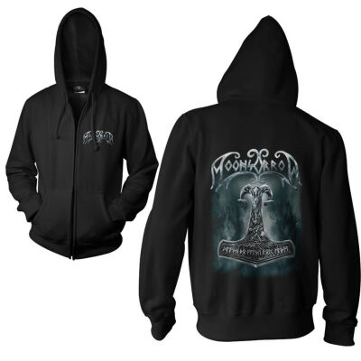 Moonsorrow - Bockhammer Zipped Hoodie Large