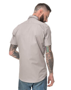 ROCK-IT Apparel Herren Kurzarm Hemd - 100% Baumwolle - Urban Style