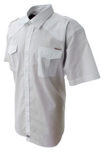 ROCK-IT Apparel Herren Kurzarm Hemd - 100% Baumwolle -...