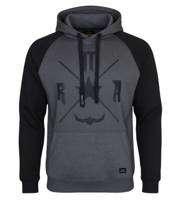 Heavy 2-Tone Raglan Herren Hoodie