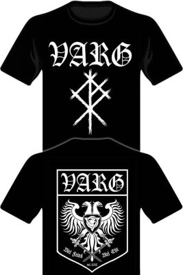 VARG – "Wolfsrune / Adler-Wappen" T-Shirt X-Large