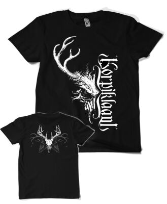 Korpiklaani - Skull T-Shirt Large
