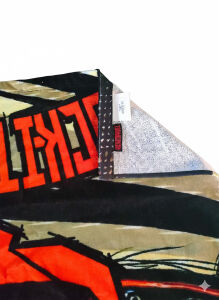 Badetuch „Motorrad-Speed-Print“ – 100%...