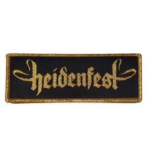 Heidenfest - Gold Logo Patch
