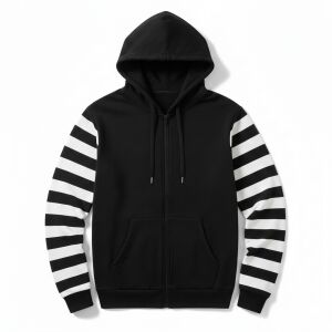 Motorrad zipped Hoodie "Outlaw "