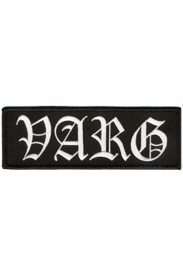 VARG Logo Patch - Schwarz/Weiß