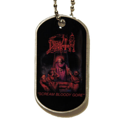 Death - Scream Bloody Gore Hundemarke/dog-tag