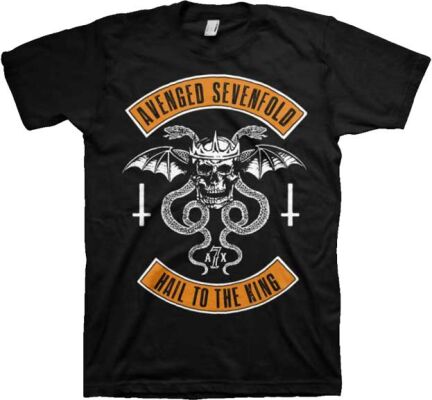 Avenged Sevenfold - Hail to the King  T-Shirt - X-Large