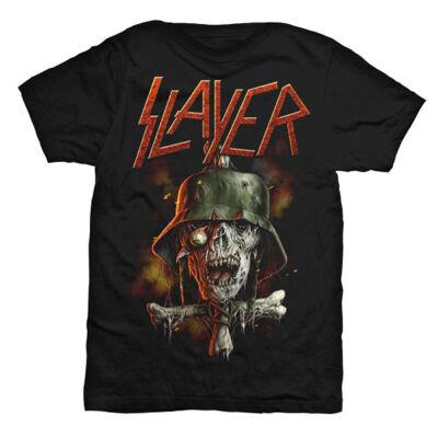 Slayer - Soldier Cross V2 - T-Shirt - Small