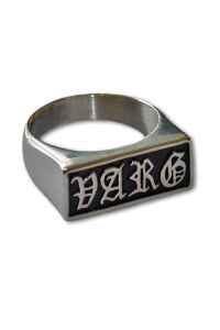 Varg - stainless steel Logo Ring Small