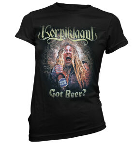 Korpiklaani - Got beer Girlie T-Shirt Medium