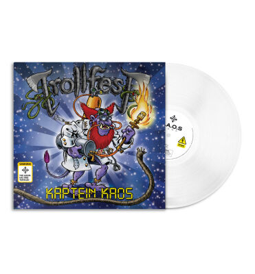 Trollfest - Kaptein Kaos limited white LP