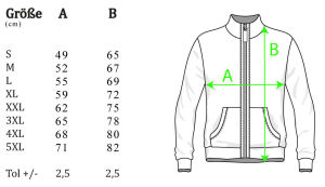 VARG - Wolfpack Sweater Jacke 5X-Large