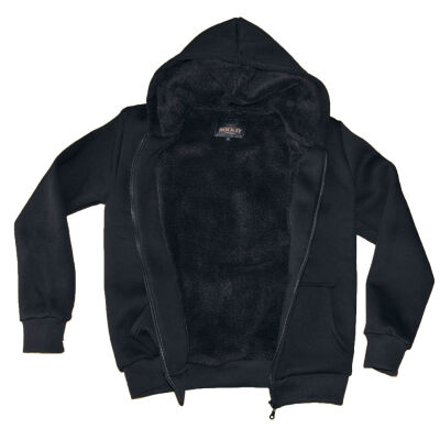 Herren Winter zipped Hoodie