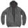 ROCK-IT Apparel Herren Winter Zipper Hoodie, Kapuzenjacke, gefütterter Torso, mit Reißverschluss und Taschen, weicher Stoff, Größen S-5XL, Sweatjacke