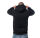 Herren Winter zipped Hoodie Schwarz XL