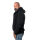 Herren Winter zipped Hoodie Schwarz 3XL