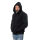 Herren Winter zipped Hoodie Schwarz 3XL