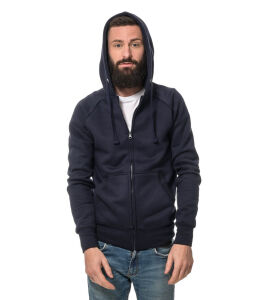 Heavy zipped Hoodie slim fit