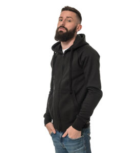 Heavy zipped Hoodie slim fit