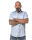 ROCK-IT Apparel Herren Kurzarm Hemd - 100% Baumwolle - Urban Style Large Hellblau