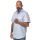 ROCK-IT Apparel Herren Kurzarm Hemd - 100% Baumwolle - Urban Style Large Hellblau