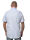 ROCK-IT Apparel Herren Kurzarm Hemd - 100% Baumwolle - Urban Style Large Hellblau