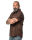 ROCK-IT Apparel Herren Kurzarm Hemd - 100% Baumwolle - Urban Style 5X-Large Braun